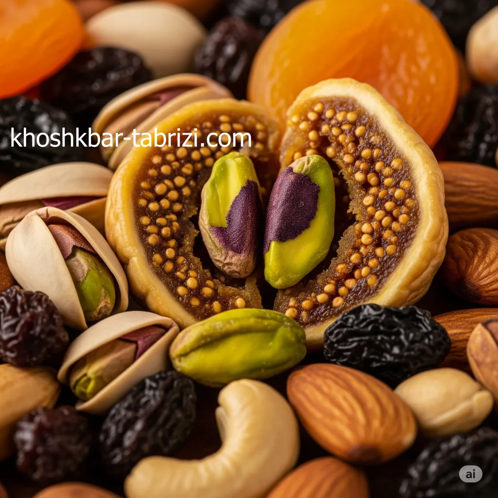 خشکبار تبریزی فروش عمده انواع خشکبار صادراتی با قیمت عمده در تهران میدان صنعت