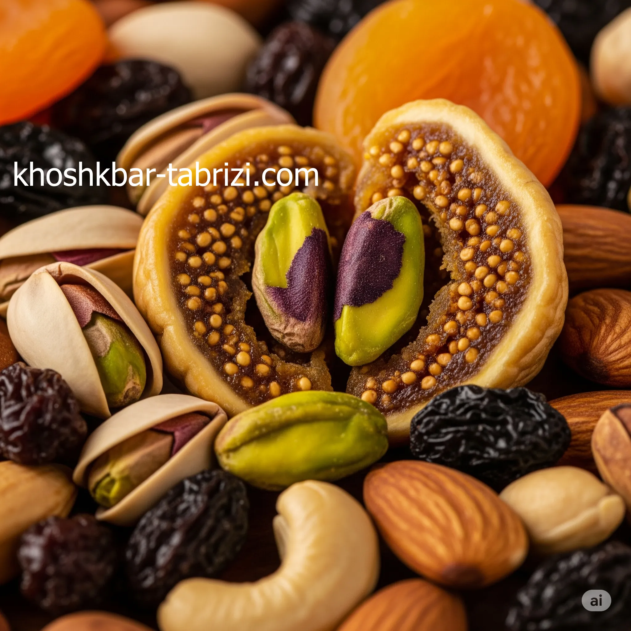 خشکبار تبریزی فروش عمده انواع خشکبار صادراتی با قیمت عمده در تهران میدان صنعت