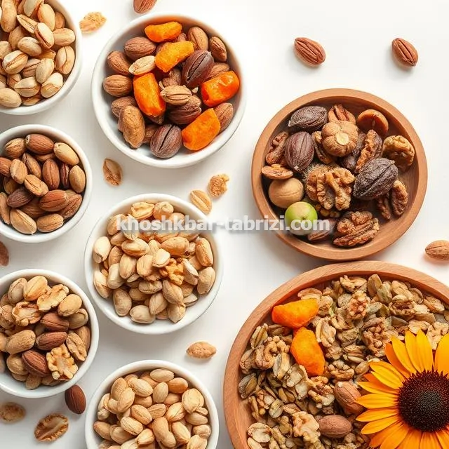 فروش عمده انواع خشکبار در تبریز