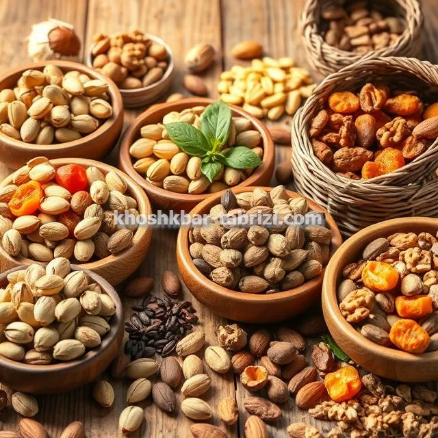 فروش عمده انواع خشکبار در تهران