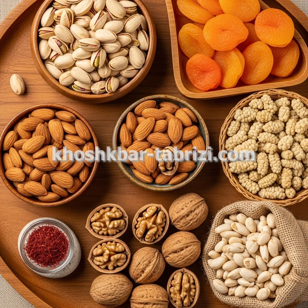 فروش عمده انواع خشکبار در اردبیل